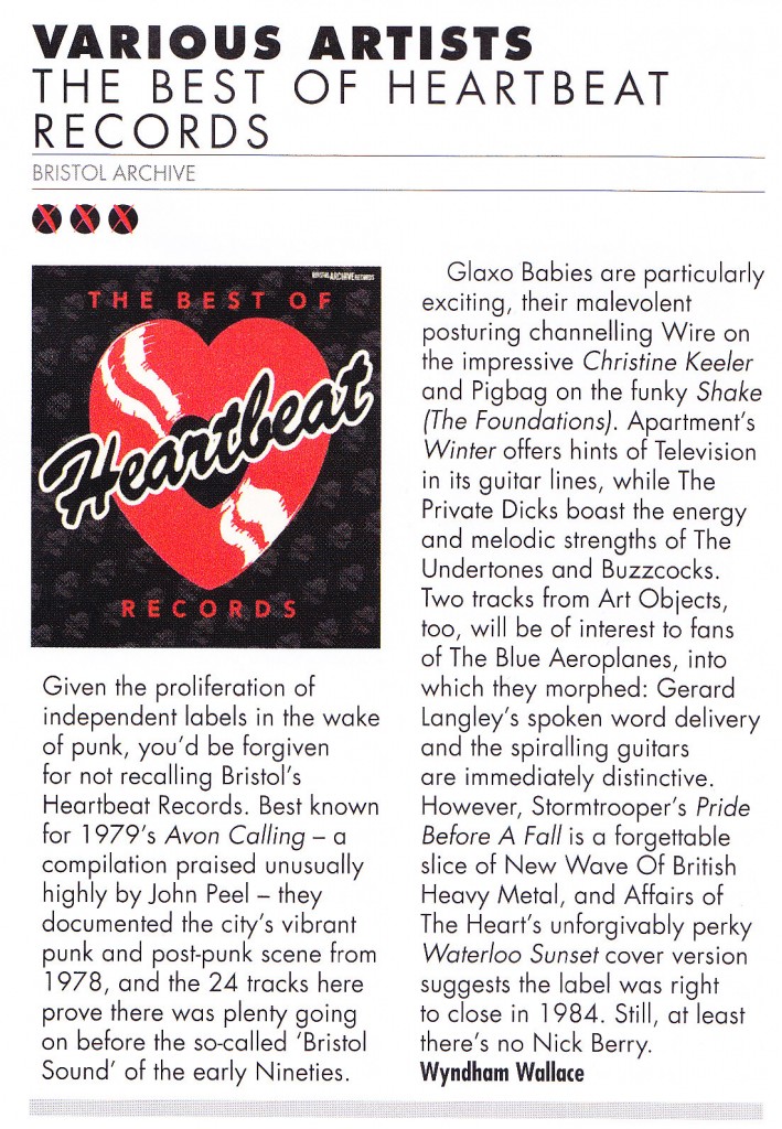 Heartbeat Classic Pop LP Review